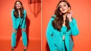 Huma Qureshi Looks Like a Diva in Blue Pantsuit, Tarla Actor Shares Stunning Pics On Insta
