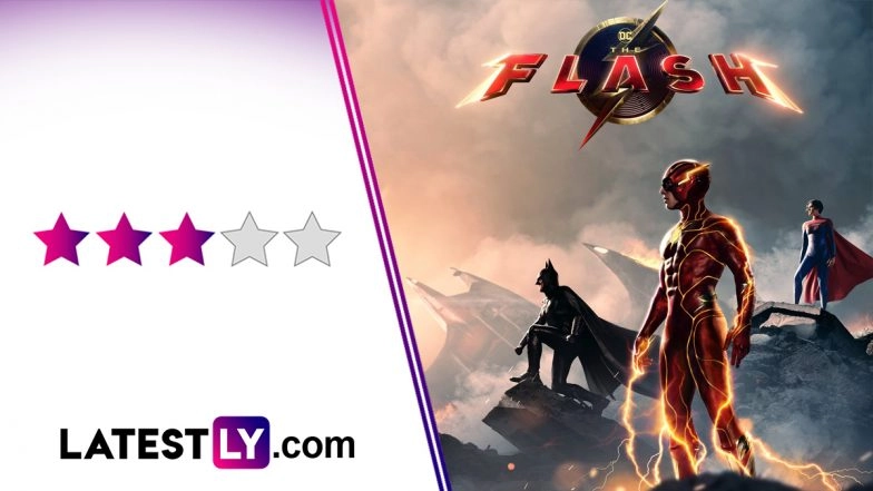 The Flash Movie Review: Ezra Miller&rsquo;s DC Film is a Wild, Crowd-Pleasing Concoction of Fun, Chaos and Messy CGI (LatestLY Exclusive)