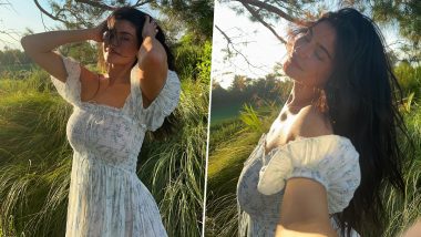 Kylie Jenner Sets the Summer Fashion Scene Ablaze in Stunning White Floral Dress (View Pics)