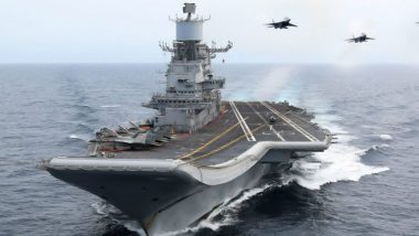 India Navy Conducts Mega Operation Involving Two Aircraft Carriers, Multiple Warships, Submarines and 35 Combat Jets Amid China’s Increasing Forays Into Indian Ocean