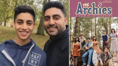 The Archies: Abhishek Bachchan Is ‘So Proud’ of Nephew Agastya Nanda As He Gears Up To Head to Brazil for Netflix’s Tudum Event (Watch Video)