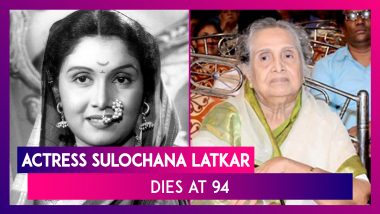 Sulochana Latkar Dies At 94; PM Modi, Sharad Pawar, Madhuri Dixit, Riteish Deshmukh Mourn Veteran Actress’ Demise