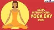 International Yoga Day 2023: From Shavasana to Trikonasana, Try These Asanas to Stay Fit and Healthy