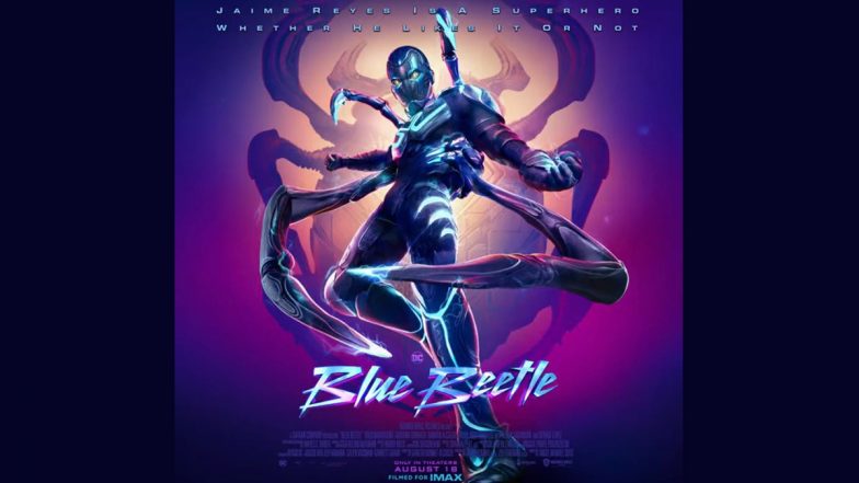 Blue Beetle: Xolo Maridueña’s Jaime Reyes Looks Uber-Cool in Angel Manuel Soto' Upcoming DC Film, Check Out The New Poster!