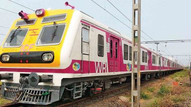 Mumbai Local Train Network: Western Railway Completes Trial Run on Sixth Line Between Khar and Goregaon, New Rail Track to Boost Capacity (Watch Video)