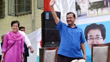 Delhi vs Centre Ordinance Row: AAP’s Mega Rally at Ramlila Maidan Today Against Ordinance on Control Over Administrative Services (Watch Video)