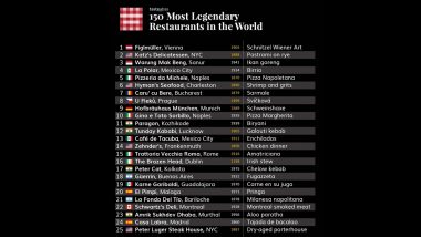 Kozhikode Paragon Ranks 11th in World's 150 Most Legendary Restaurants' List: Which Are the Six Other Indian Restaurants That Bagged a Spot?