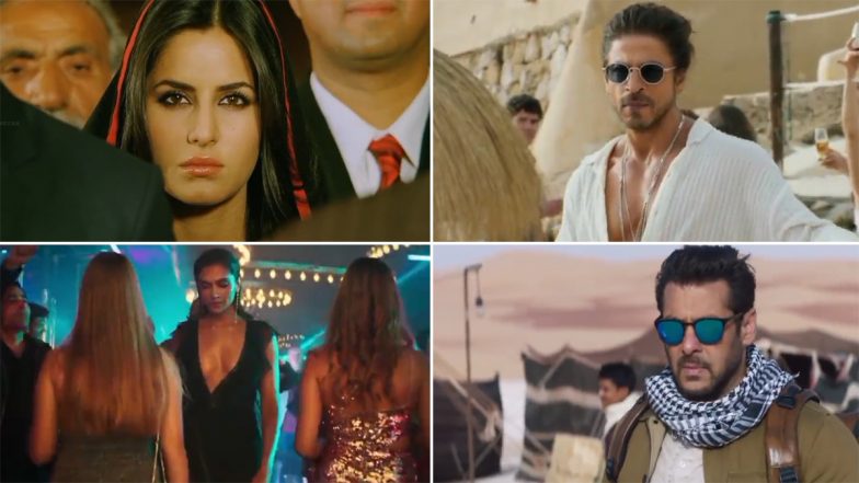 This Fan-Edit of YRF Spy Universe Featuring Salman Khan, Shah Rukh Khan, Hrithik Roshan, Katrina Kaif, Deepika Padukone, Tiger Shroff and John Abraham Will Blow Your Minds Away! (Watch Video)