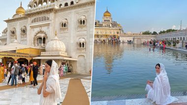 Ananya Panday Seeks Blessing at Bangla Sahib Gurudwara In Delhi (View Pics)