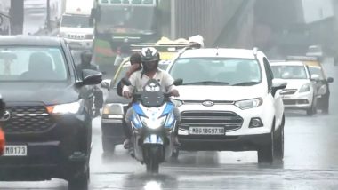 Maharashtra Weather Update: Yellow Alert Issued for Mumbai, Thane, Palghar, Raigarh and Other Districts Today; Moderate to Heavy Rainfall for Next Five Days, Predicts IMD