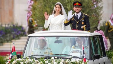 Jordan Crown Prince Al Hussein Gets Married to Rajwa Al Seif (See Pic)