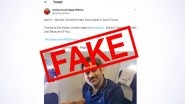 Candy Crush Saga Sees Over 3 Million New Downloads in Just 3 Hours After MS Dhoni Spotted Playing Online Game on Flight? Here's Fact Check on Viral Fake Tweet