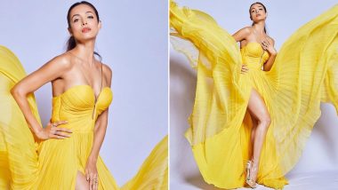 Malaika Arora Radiates Sunshine in a Breathtaking Yellow Iris Serban Gown (View Pics)