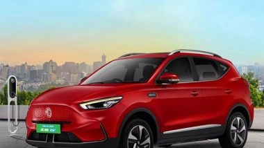 Business News | MG ZS EV Dominates in Resale Value in Droom Study, Outshining Nexon EV, Creta, Kona, and Seltos
