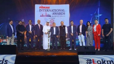 Business News | Lokmat Media Group Presents 1st Edition of Lokmat International Awards in Dubai