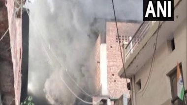 India News | Punjab: Fire Breaks out in Factory in Ludhiana
