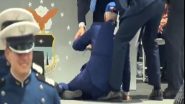 Joe Biden Trips, Falls at US Air Force Academy Graduation Ceremony (Watch Video)