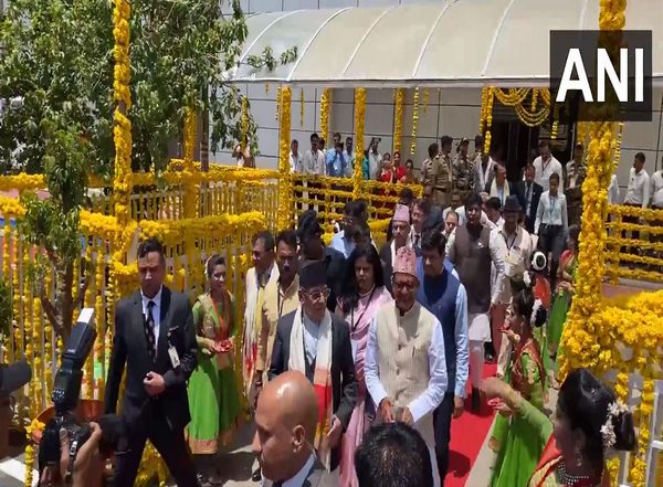 World News | Nepal PM Arrives in Madhya Pradesh, Will Visit Mahakaleshwar Temple
