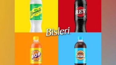 Business News | Bisleri International Strengthens Its Carbonated Soft Drink Portfolio with Three New Flavours: Rev, Pop and Spyci Jeera