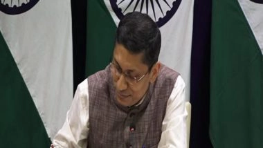 World News | Chinese Journalists Have Been Doing Their Job Without Restrictions, Hope China Facilitates Indian Journalists: MEA