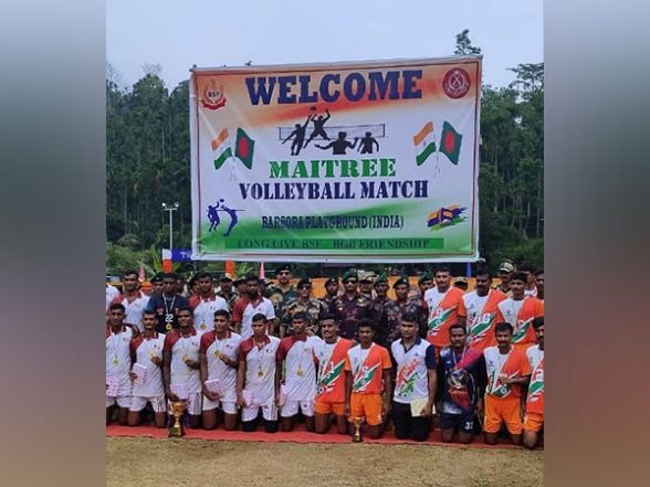India News | Meghalaya: BSF, BGB Play Friendly 'Maitree' Volleyball Match on Indo-Bangla Border - Vimarsana News