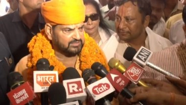 India News | Jan Chetna Maharally Postponed Due to Security Reasons, Says WFI President Brij Bhushan