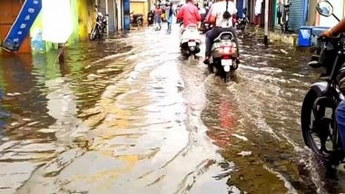 India News | Tamil Nadu: Heavy Rains Cause Waterlogging in Parts of Coimbatore