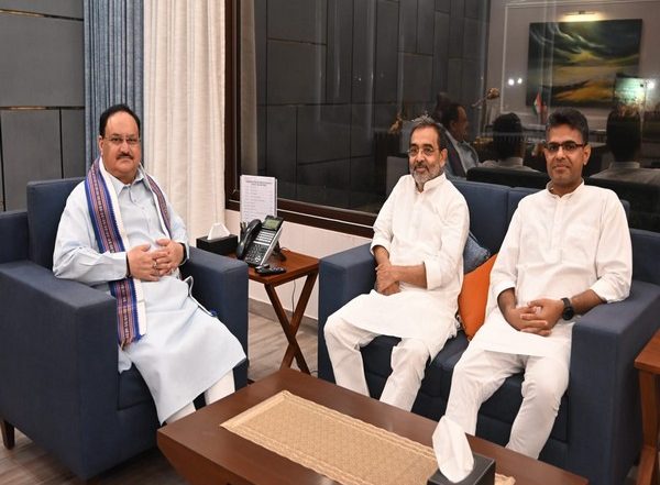 India News | RLJD President Upendra Kushwaha Calls on JP Nadda in Delhi