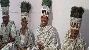 India News | Chhattisgarh: Ramnamis Draw Eyeballs at Rashtriya Ramayan Mahotsav in Raigarh