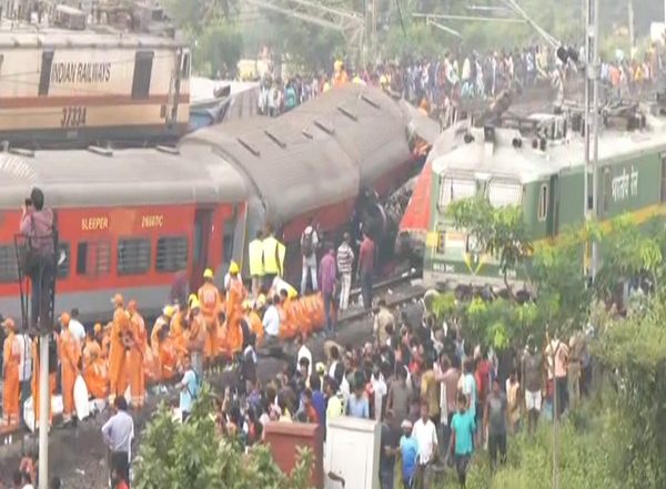 Odisha Train Accident: Rescue Teams Working on Cutting Last Bogie To Extract Victims