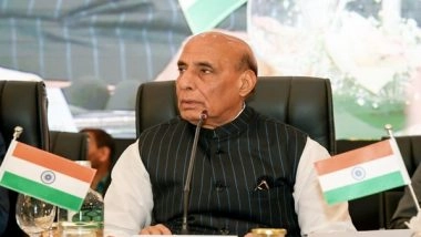 World News | Defence Minister Rajnath Singh to Hold Meeting with US, German Counterparts Next Week