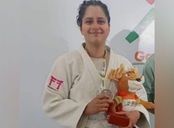 India News | J-K: Tazeem Fayaz Clinches Silver Medal in Judo Championship