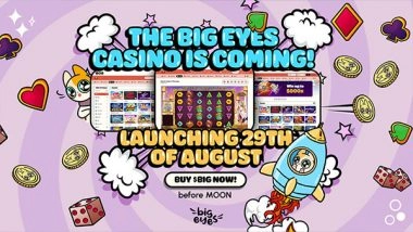 Business News | Big Eyes Coin Aims to Put Crypto-verse Under Cat's Paw as BIG Casino Sets August 29 for Debut