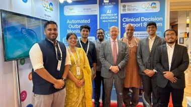Business News | Wadhwani AI Showcases AI Solutions for Healthcare at 3rd G20 Health Working Group Meeting