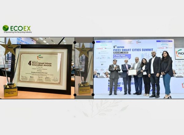 Business News | EcoEx Bags the Winner Award in the 'Disruptive Solutions' Category at the 4th Edition of the FIICI Smart Urban Innovation Awards 2023