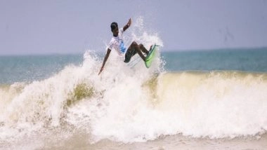 Sports News | Teenagers Kishore Kumar, Kamali Moorthy Crowned as Champions in Indian Open of Surfing 2023