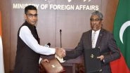 World News | India, Maldives Sign 10 MoUs Related to Development Projects