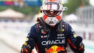 Sports News | Spanish GP: Red Bull's Max Verstappen Stamps Dominance, Takes Pole Position Ahead of Carlos Sainz