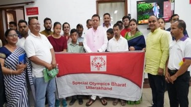 Sports News | CM Pushkar Singh Dhami Extends Wishes to Players, Coaches Ahead of Special Olympics World Summer Games