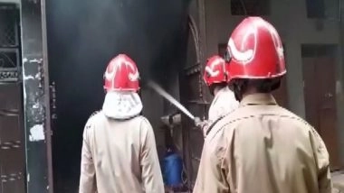 India News | Delhi: Fire Breaks out at Madarsa in Jagatpuri, Operation Underway to Douse Flames