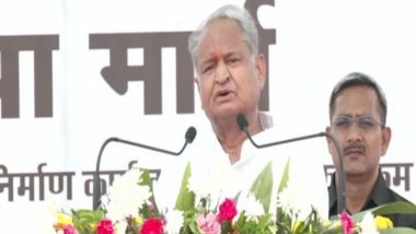 India News | Rajasthan CM Gehlot Inaugurates Rao Jodha Marg at Mehrangarh Fort in Jodhpur