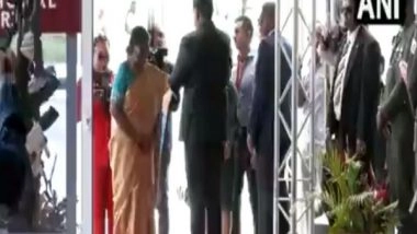 World News | President Droupadi Murmu Arrives in Suriname, to Hold Meeting with President Chandrikapersad Santokhi