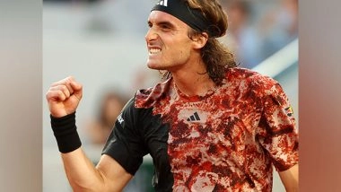 Sports News | French Open: Stefanos Tsitsipas Downs Sebastian Ofner to Set Carlos Alcaraz Showdown in QFs