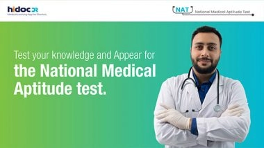 Business News | HiDoc Dr. Organizes National Medical Aptitude Test (NAT) to Enhance Medical Practitioners' Knowledge and Skills