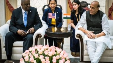 World News | Rajnath Singh, Lloyd Austin Conclude Roadmap for US-India Defence Industrial Cooperation