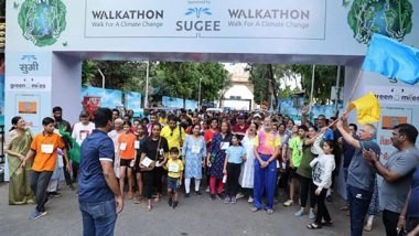 Business News | Sugee Group, on the Occasion of World Environment Day, Organises a 'Walkathon - Walk For Climate Change'