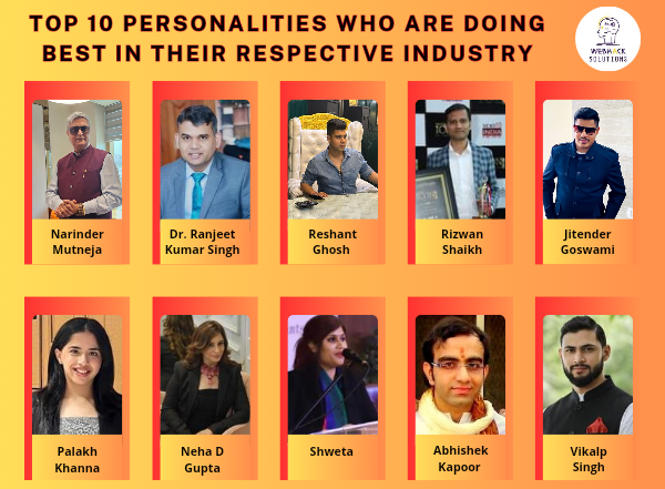Business News | Top 10 Personalities Who Are Doing Best in Their Respective Industries Felicitated by Webhack Solutions