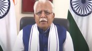India News | Haryana CM Congratulates Newly Recruited Civil Servants