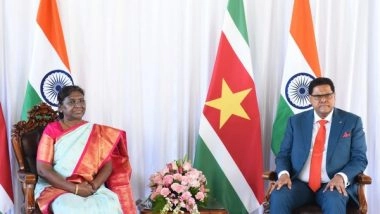 World News | India is Ready to Partner in Suriname's Socio-economic Development, Says President Murmu as Countries Sign Major MoUs