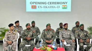 World News | Sixth Edition of India-Maldives Exercise 'Ekatha' Involving Navies Underway